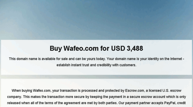 wafeo.com