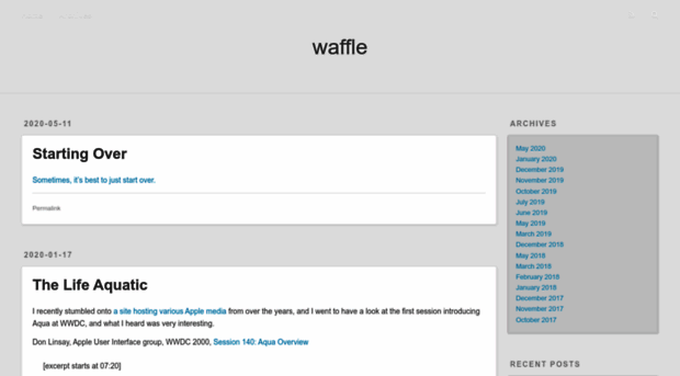 wafflelog.net