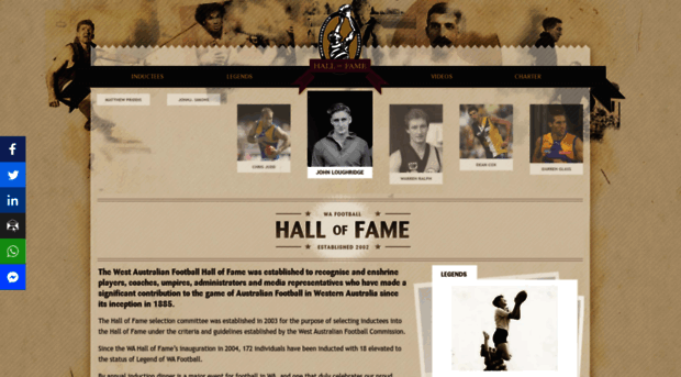 wafootballhalloffame.com.au