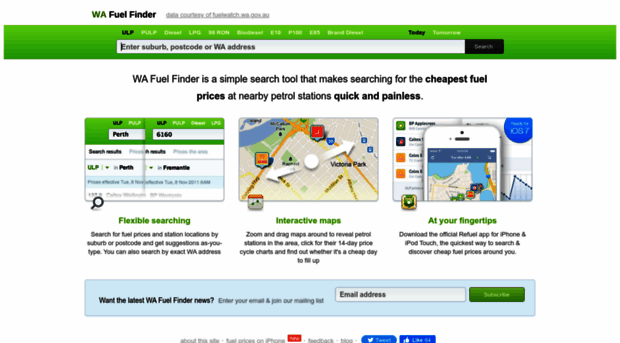 wafuelfinder.com