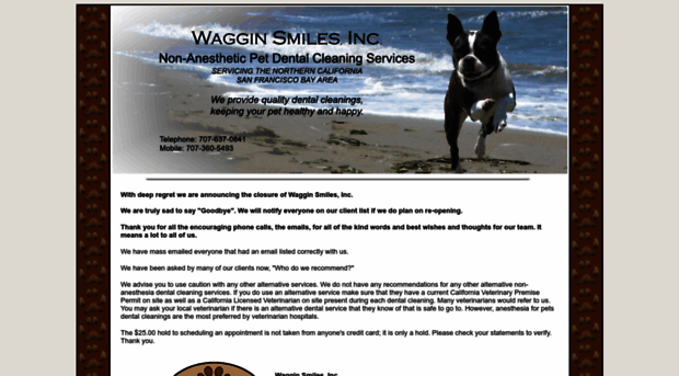 wagginsmiles.com