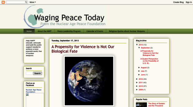 wagingpeacetoday.blogspot.hk