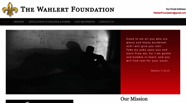 wahlertfoundation.org