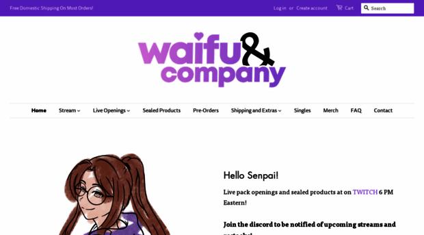 waifuandcompany.com