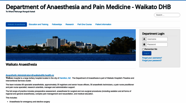 waikatoanaesthesia.org.nz