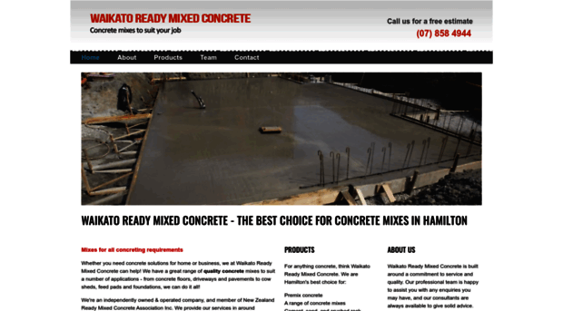 waikatoreadymixedconcrete.co.nz