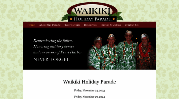 waikikiholidayparade.com