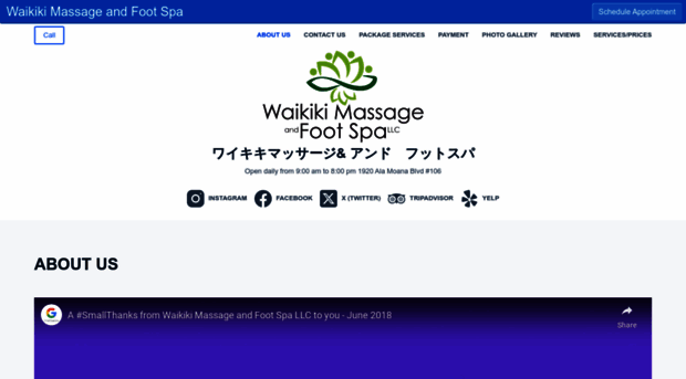 waikikimassageandfootspa.com