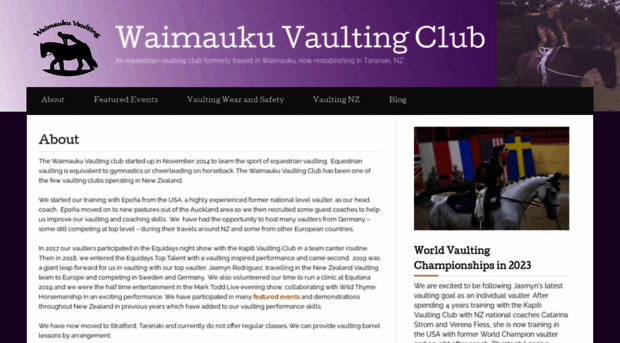 waimaukuvaultingclub.wordpress.com