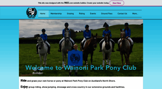 wainoniparkponyclub.co.nz