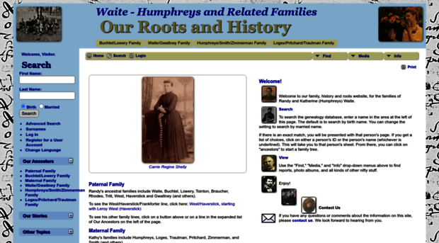 waitehumphreysfamily.com