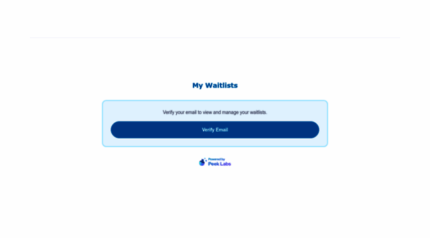 waitlist.peeklabs.com