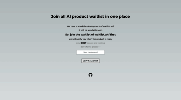 waitlist.wtf