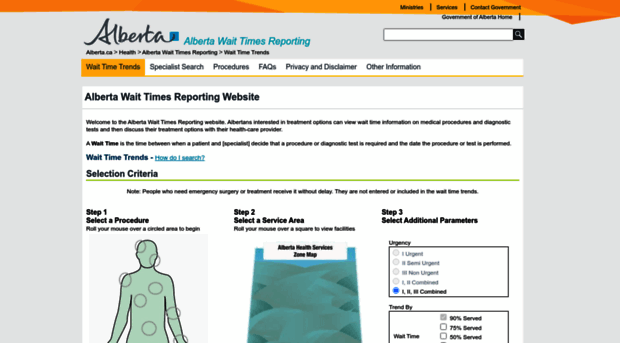 waittimes.alberta.ca