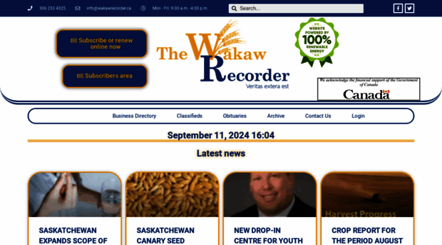 wakawrecorder.ca