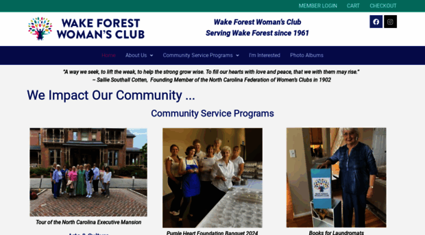 wake-forest-womans-club.com