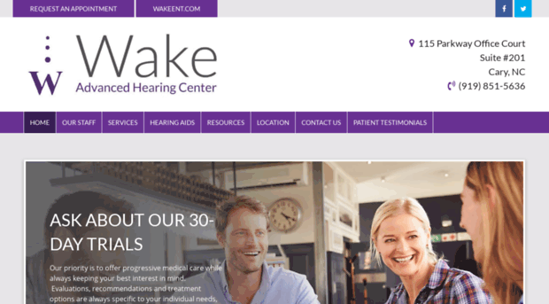 wakeadvancedhearing.com