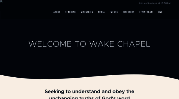 wakechapelchurch.org