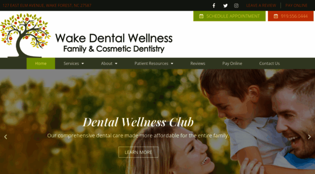 wakedentalwellness.com