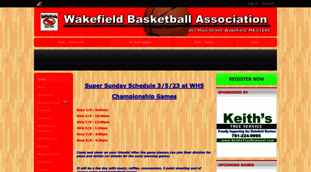 wakefieldbasketballassociation.leag1.com