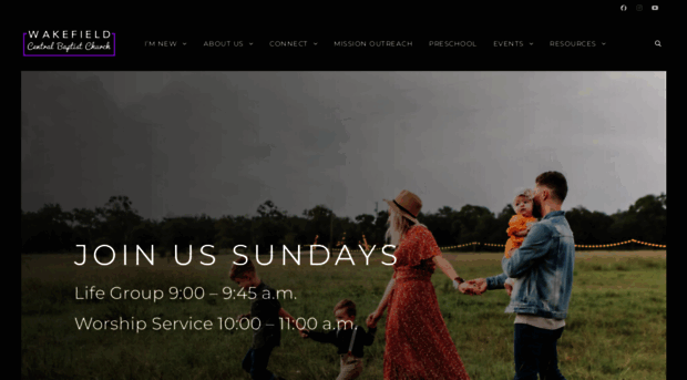 wakefieldcentralbaptist.org