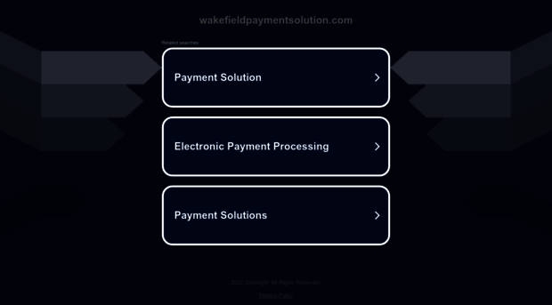 wakefieldpaymentsolution.com