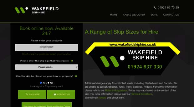 wakefieldskiphire.co.uk