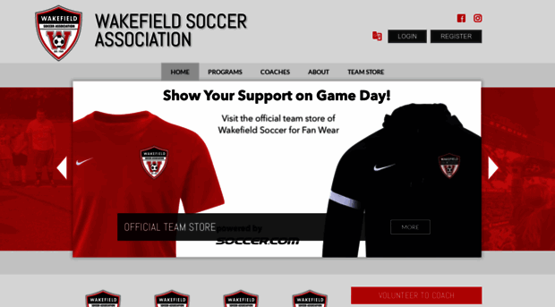 wakefieldsoccer.org