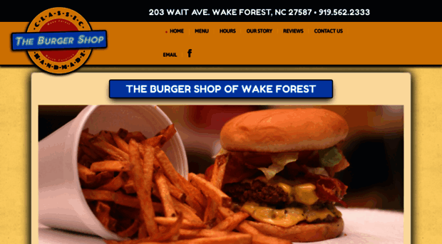 wakeforestburgershop.com