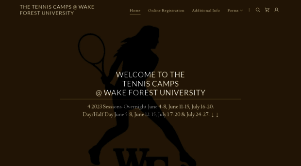 wakeforesttenniscamps.com