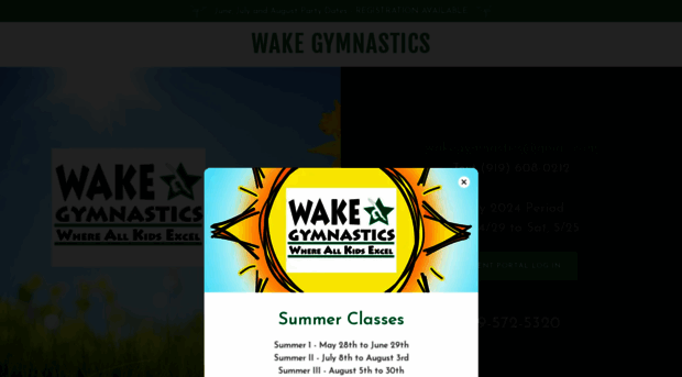 wakegymnastics.com