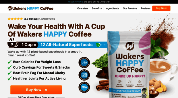 wakerscoffee.com