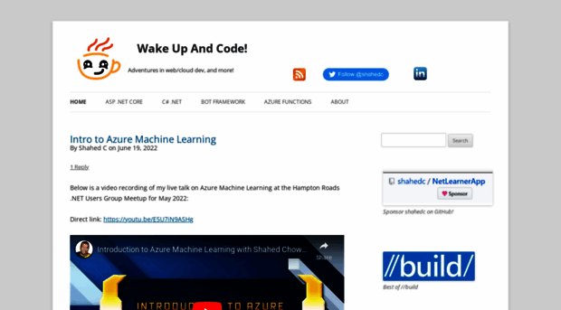 wakeupandcode.com