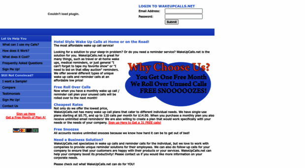 wakeupcalls.net
