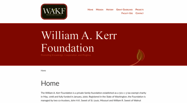 wakfoundation.org