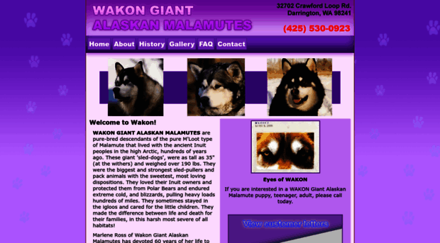 wakongiantalaskanmalamutes.com