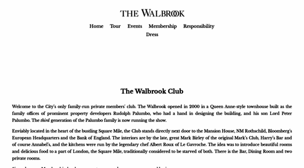 walbrook-club.co.uk