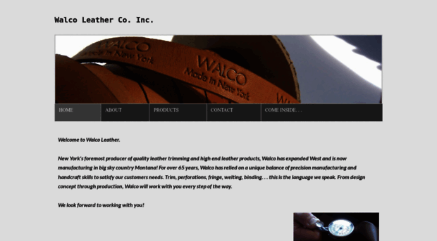 walcoleather.com