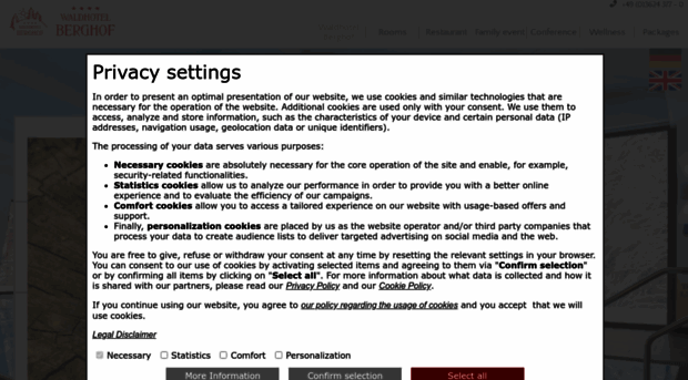 waldhotel-berghof.de