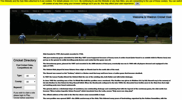 waldron.play-cricket.com