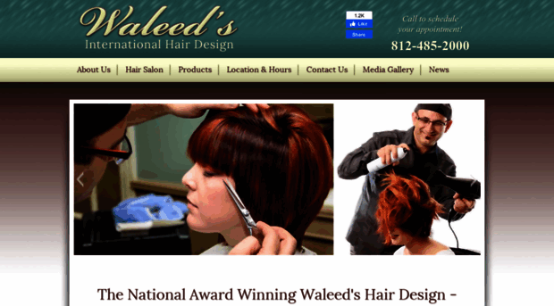 waleedshairandspa.com