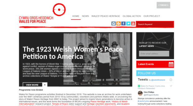 walesforpeace.org
