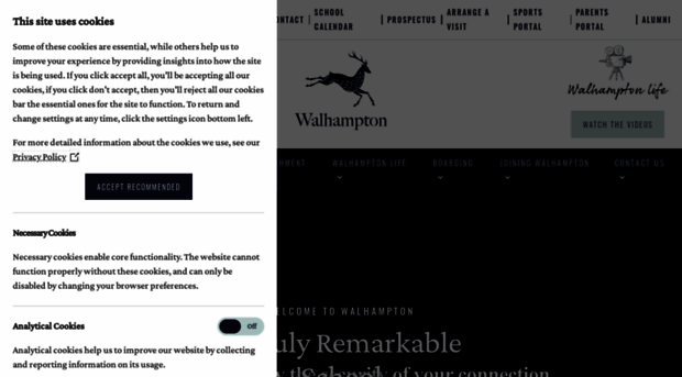 walhampton.com