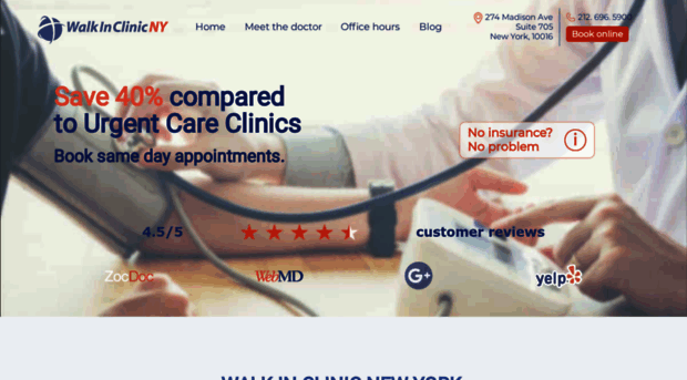 walk-in-clinic-ny.com