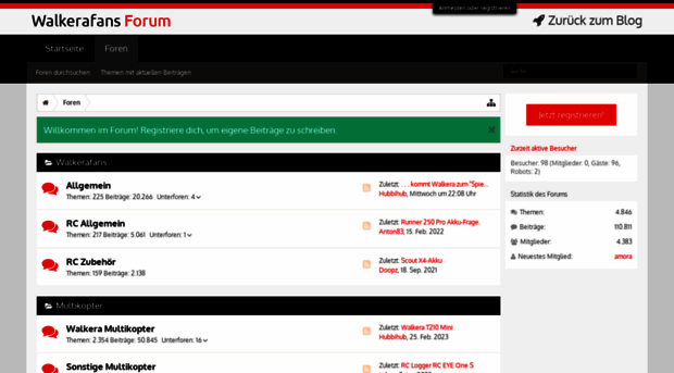 walkerafans-forum.de