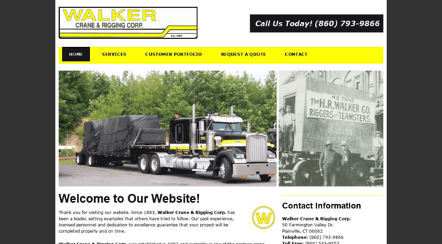 walkercraneandrigging.com