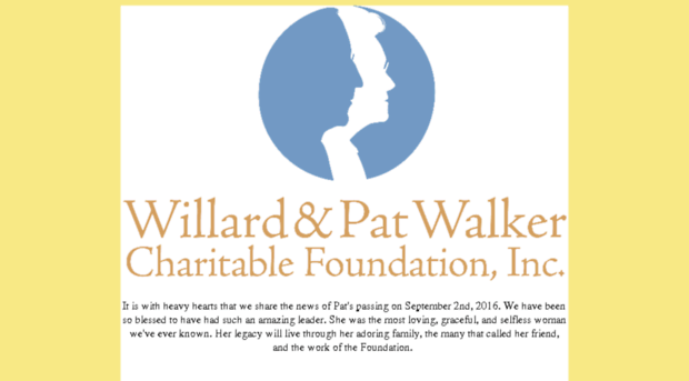 walkerfoundation.org