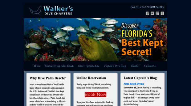 walkersdivecharters.com