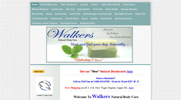 walkersnatural.com