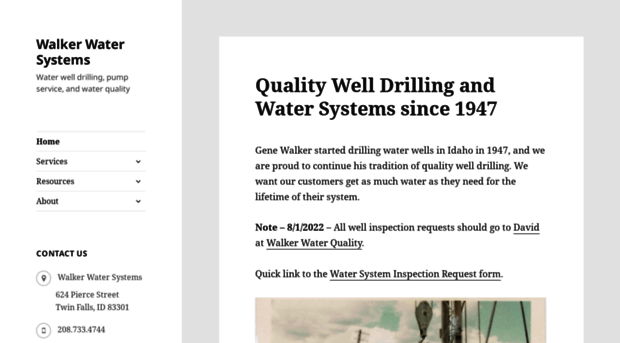 walkerwatersystems.com